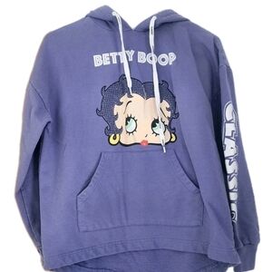 Betty Boop Purple Fleece Top